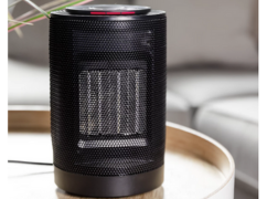 TCP PTC 1200W BLACK FAN HEATER