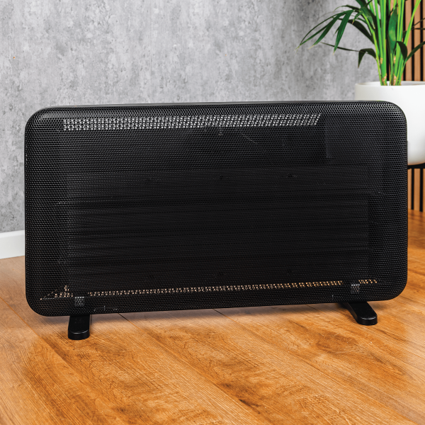 TCP 2000W Black Infrared Convection Heater, Fast Heating and Sleek Design - Image 2
