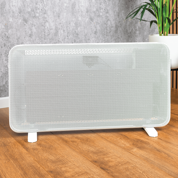TCP 2000W White Infrared Convection Heater, Fast Heating & Sleek Design - Image 2