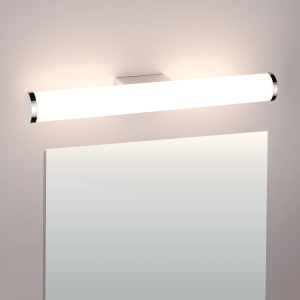 TCP White 400mm IP44 Tubular Mirror Bathroom Wall Light 8W