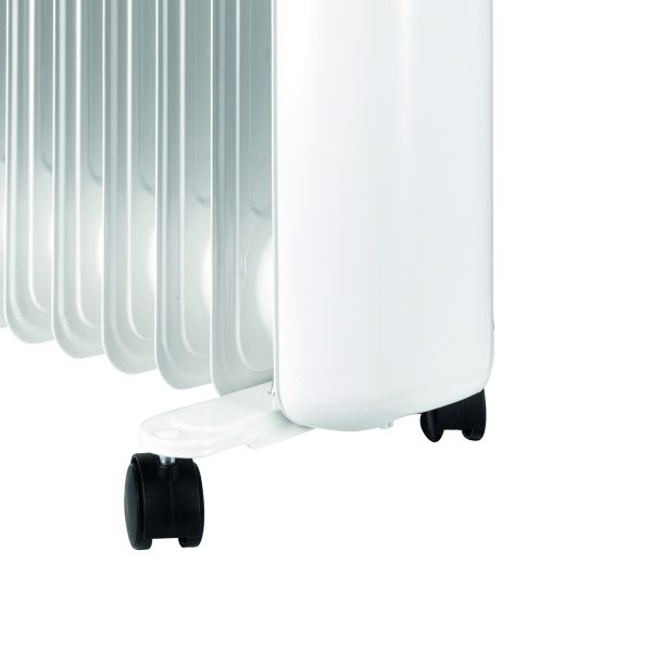 TCP Smart WiFi White Portable Free-Standing 9 Fin Oil Radiator 2000W with Temperature Control, Ideal for Home and Office Comfort - Image 7