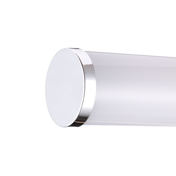 TCP White 600mm IP44 Tubular Mirror Bathroom Wall Light 12W - Image 4