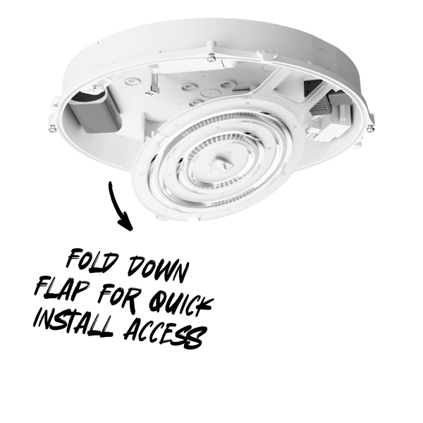 TCP IP65 Emergency Bulkhead Light, Wattage and CCT Switchable - Image 3