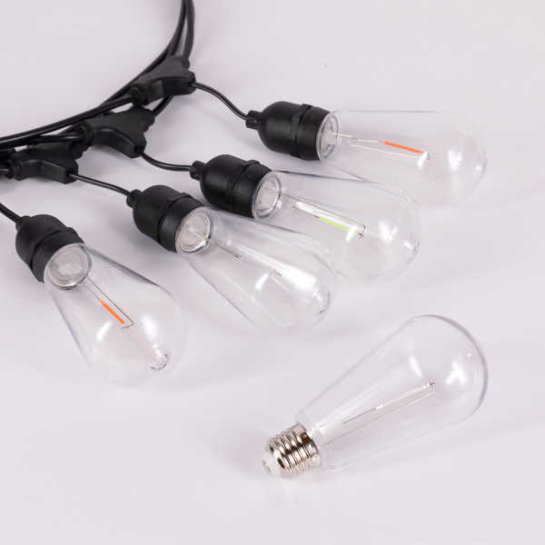 TCP 10m Multi Coloured Squirrel Cage Garden String Lights - Image 2