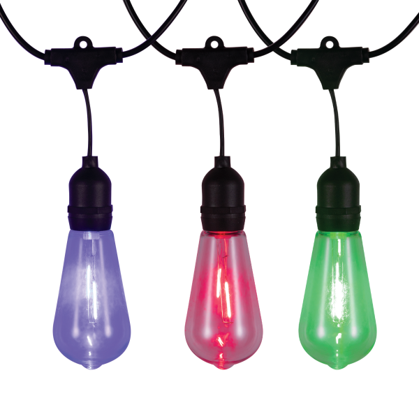 TCP 10m Multi Coloured Squirrel Cage Garden String Lights - Image 3