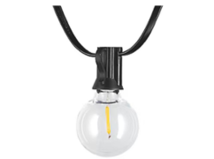 TCP 10m Indoor & Outdoor LED Filament Festoon Lights 8W