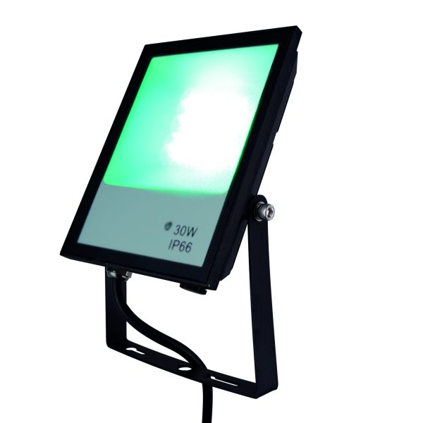TCP Smart Outdoor Floodlight RGBCCT Adjustable Colour and Temperature Weatherproof Design for Versatile Outdoor Lighting - Image 4