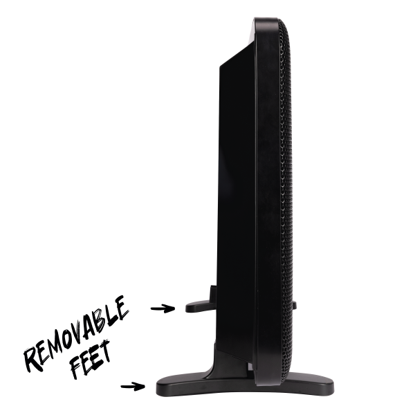 TCP 2000W Black Infrared Convection Heater, Fast Heating and Sleek Design - Image 9
