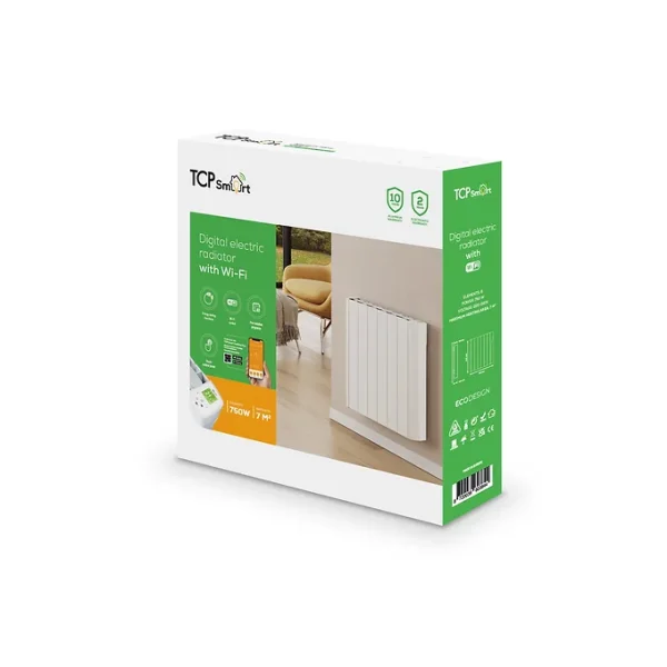 TCP Smart Wifi Oil Filled Electric Radiator 750w - Image 4