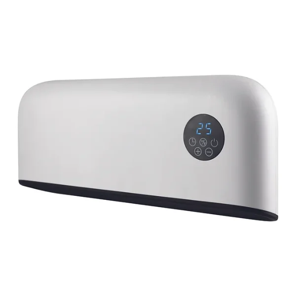 TCP Smart WiFi Over Door, Horizontal Heater 2000W, Wall Mounted Indoor Over Door Hot Air Downflow Curtain White - Image 3