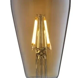 TCP LED Vintage Decorative Filament Amber Squirrel Cage Light Bulb ES