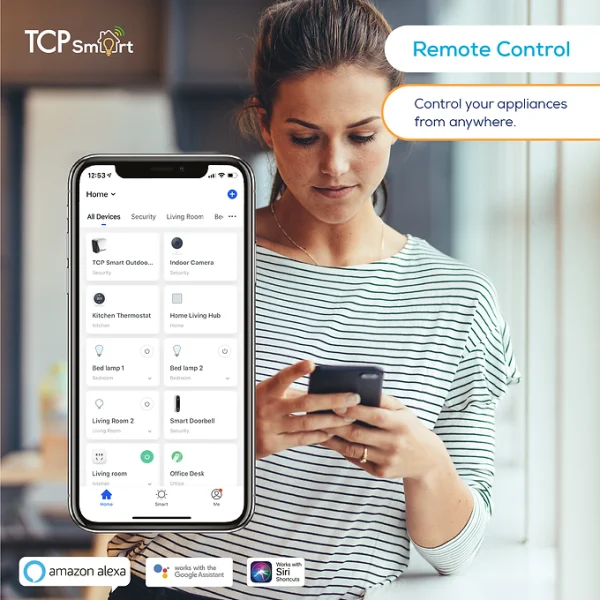 TCP Smart Wifi GU10 Bulb Light Bulb Colours, Warm and Cool White - Image 2
