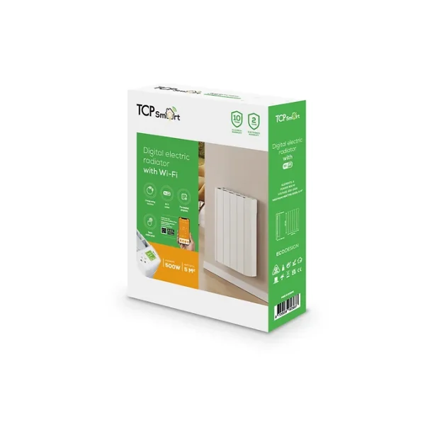 TCP Smart Wifi Oil Filled Electric Radiator 500w - Image 5