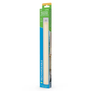 TCP LED Plus Rechargeable sensor bar light 440mm  PIR 200 Lumens Warm White