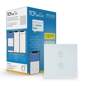 TCP Smart Wifi Double Gang light Switch
