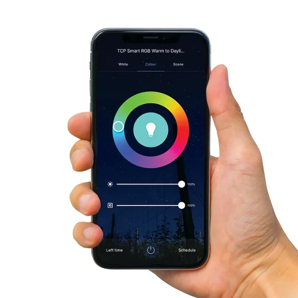 TCP Smart Wifi Candle Light bulb Colours + Cool to Warm white SES - Image 9