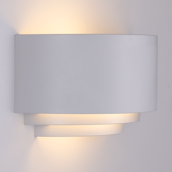 TCP White 3 Tier Style Indoor Wall Light IP20 - Image 3