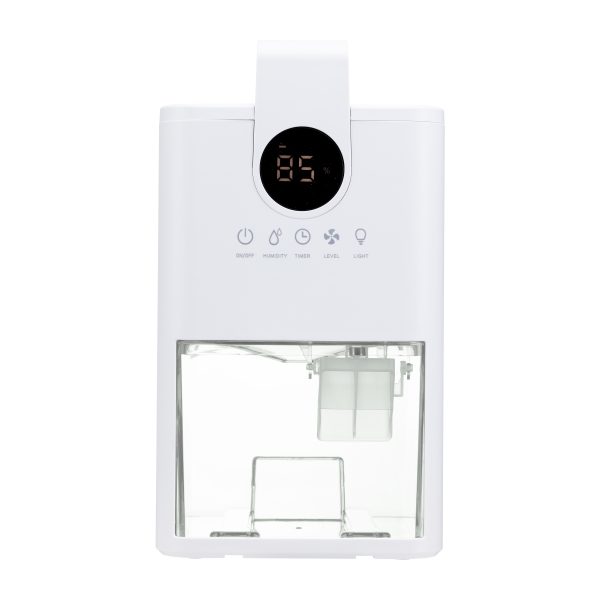 A compact and portable TCP mini dehumdifier with a 1l tank