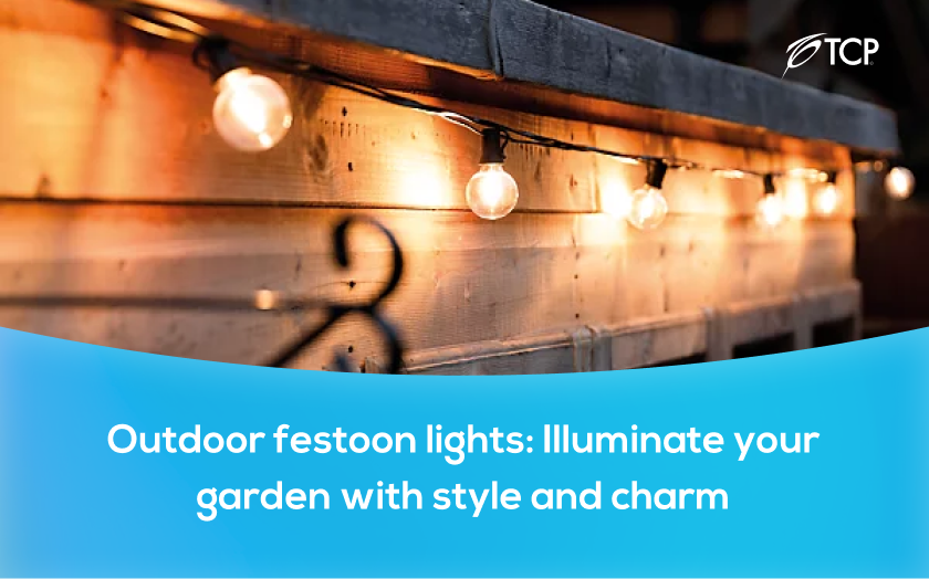 Outdoor festoon lights