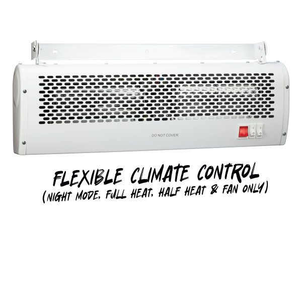 TCP 3000W Lot 20 Compliant Air Curtain, Efficient Climate Control for Commercial Entrances - Image 6