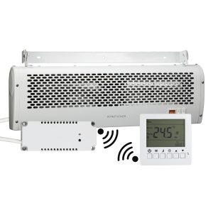 TCP 3000W Lot 20 Compliant Air Curtain, Efficient Climate Control for Commercial Entrances
