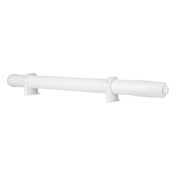TCP 120W 2ft White Tube Heater with Thermostat, Ideal for Greenhouses, Garages, Sheds, Workshops & Utility Rooms - Image 5