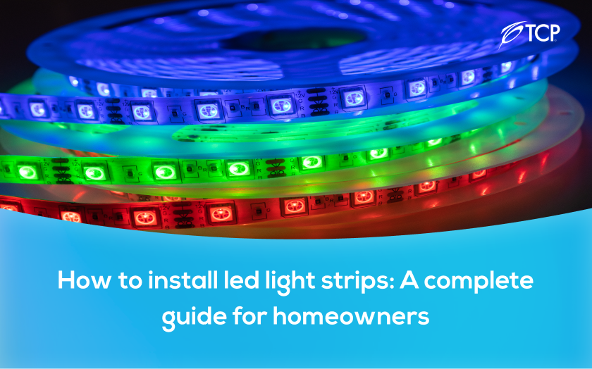How to install led light strips