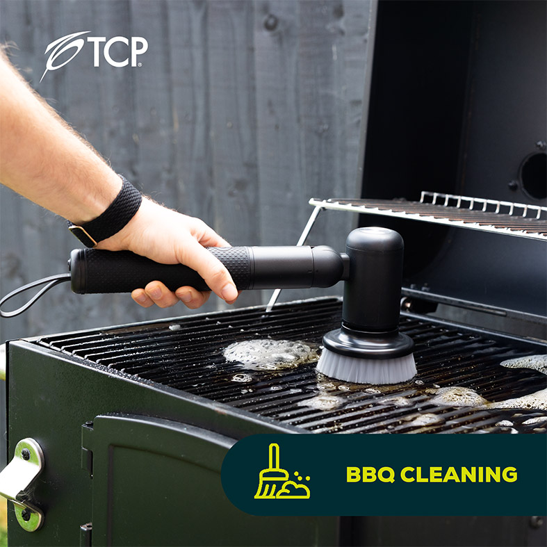 TCP Cordless Cleaning Brush Kit with Extendable Handle for Tough Jobs - Image 11