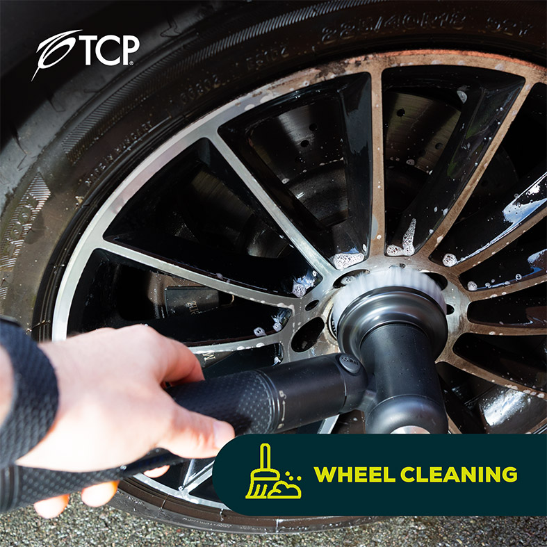 TCP Cordless Cleaning Brush Kit with Extendable Handle for Tough Jobs - Image 13